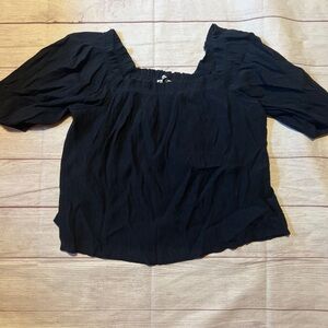 Abercrombie & Fitch Black Women's Top size large